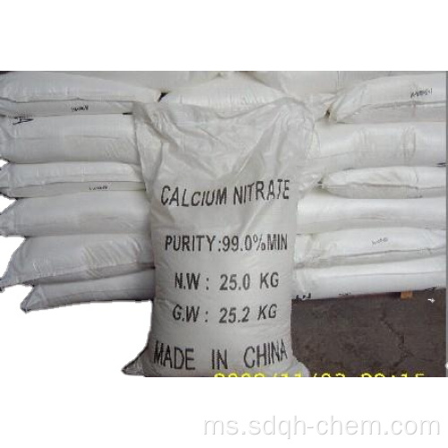 CAS NO 10124-37-5 kalsium nitrate gred gred garam
